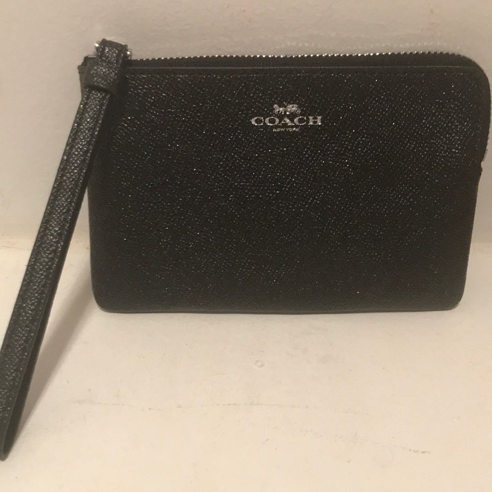 Sparkle Coach wristlet